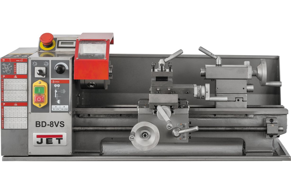 JET BD-8VS Настольный токарный станок по металлу (JET Дисконт) - (Демозал Москва)